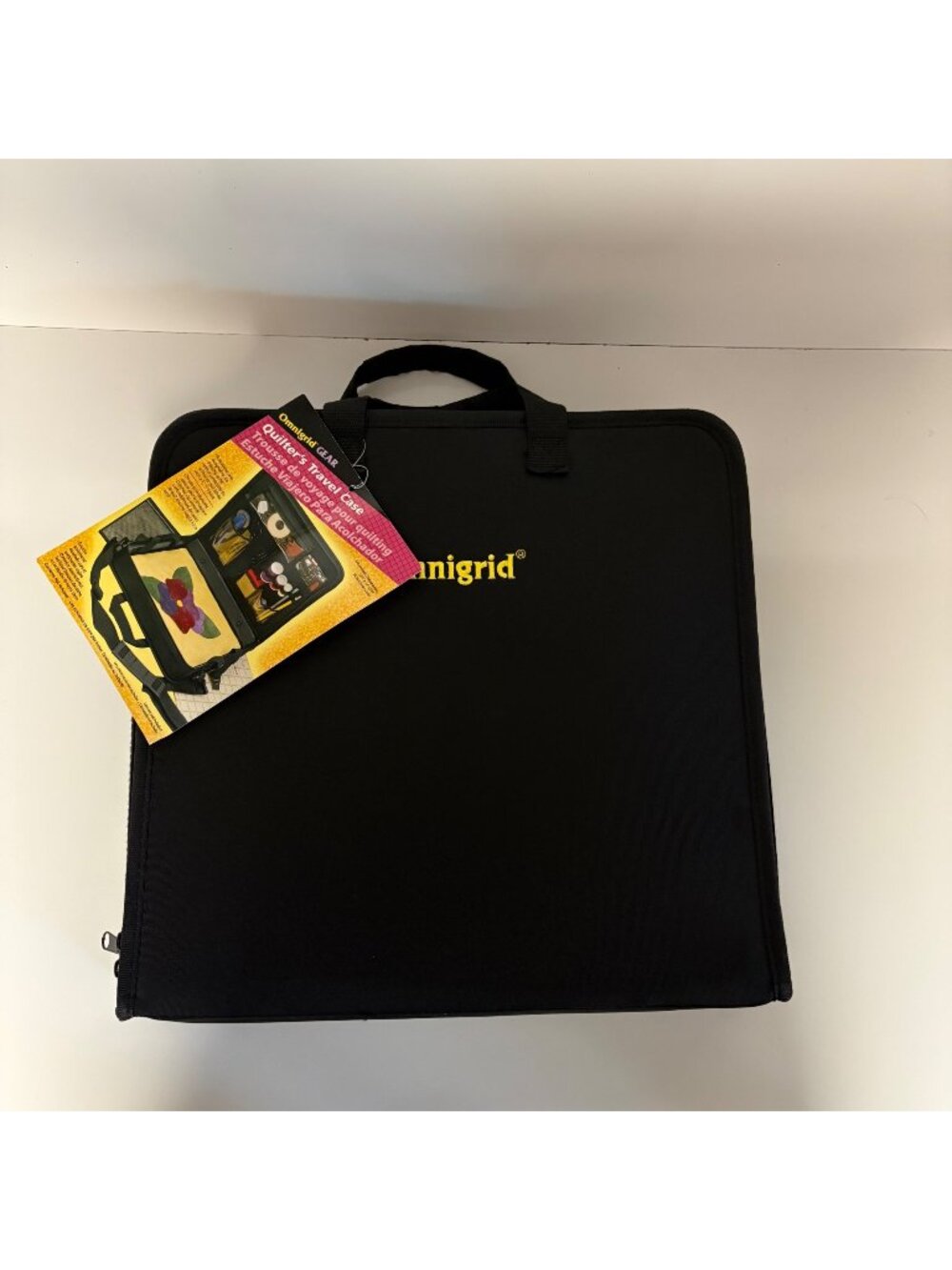 Omnigrid Quilters Travel Case Multi-Pockets Secure Interior Organized Notions